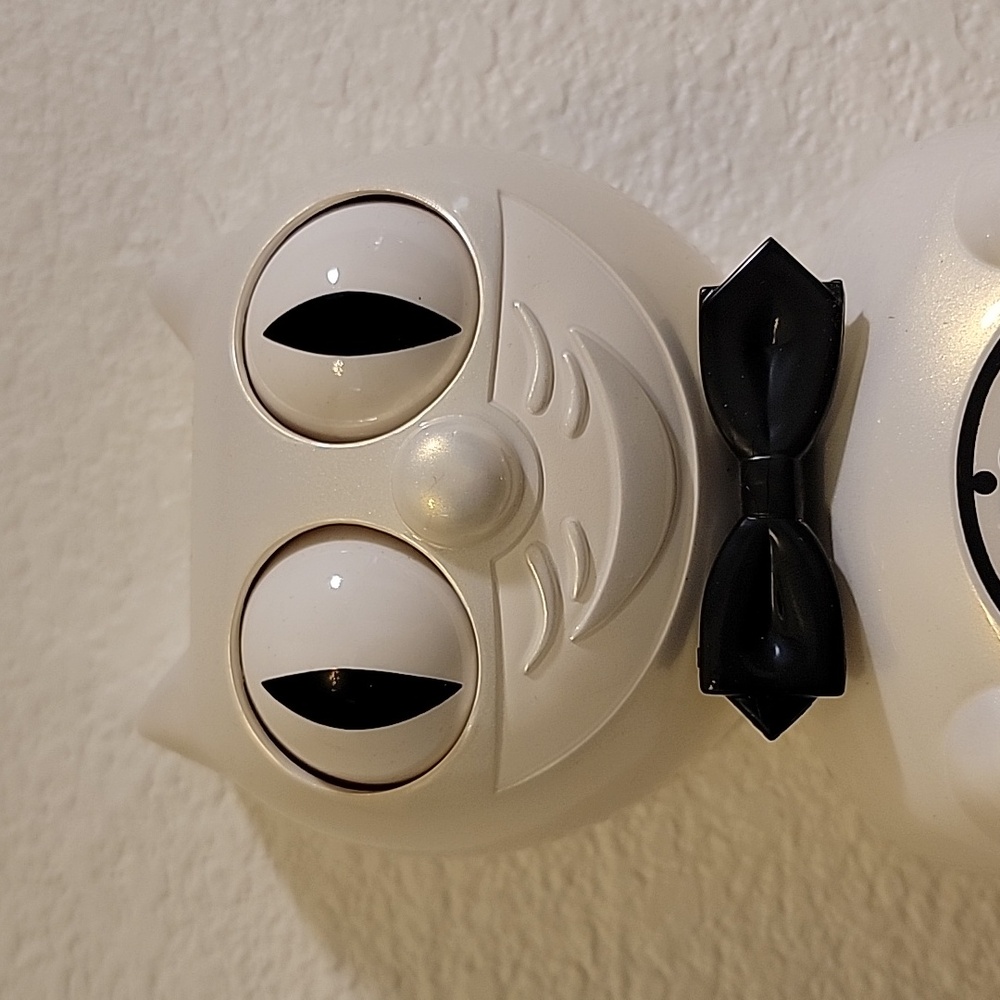 Rare Spirit of 76 Kit-Cat Klock Clock in pearly White - Picture 2 of 6